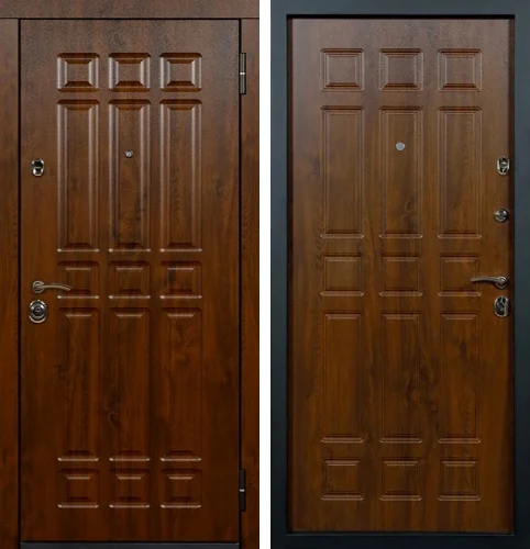 Дверь входная в дом утепленная с терморазрывом №9