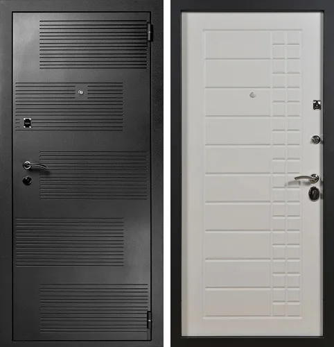Дверь металлическая графит №62