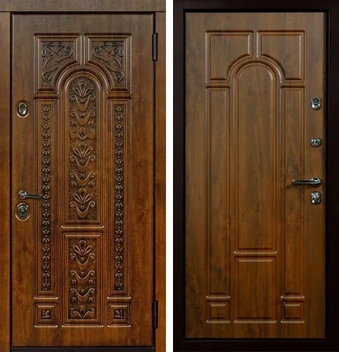 Входная дверь в дом с терморазрывом №34